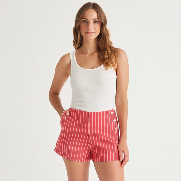 Tommy Hilfiger Pants - Tommy Hilfiger Nautical Stripe Shorts Size 6 NWT